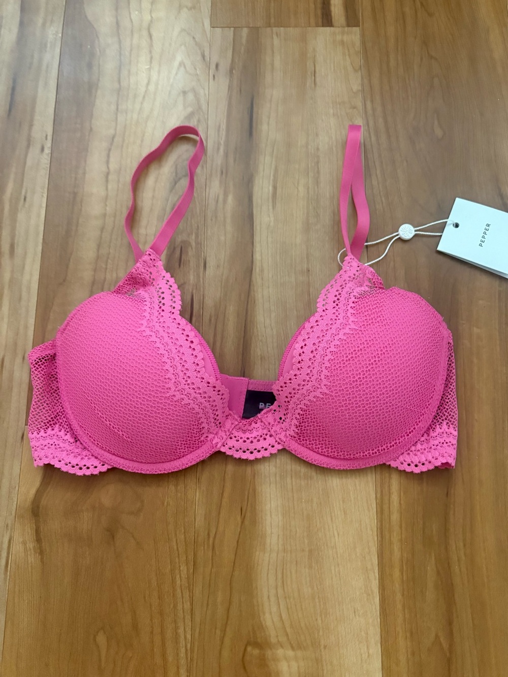 NWT Pepper Lace Signature All You Bra